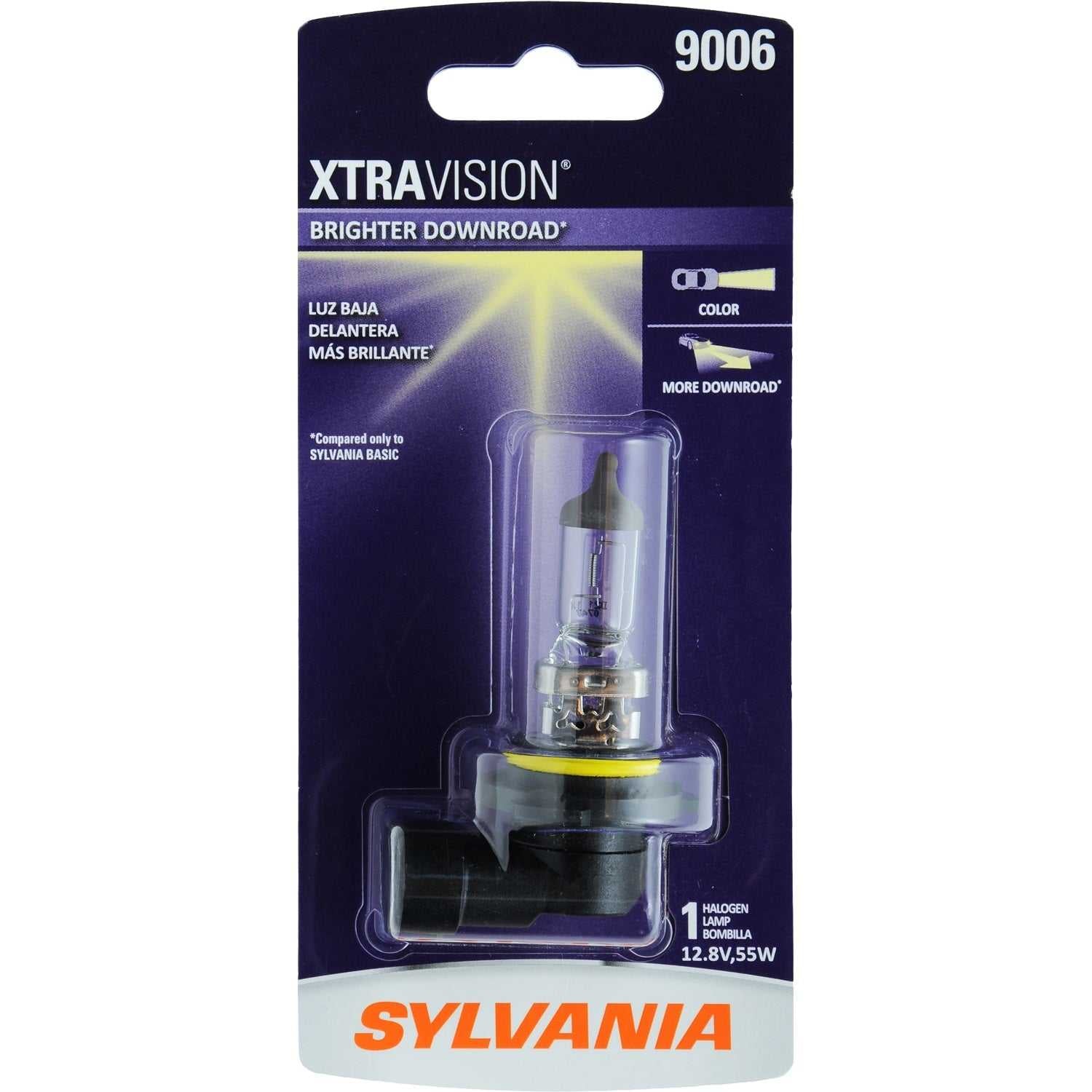 Sylvania, 9006XV.BP Sylvania Silverstar Ampoule de Phare OE Remplacement