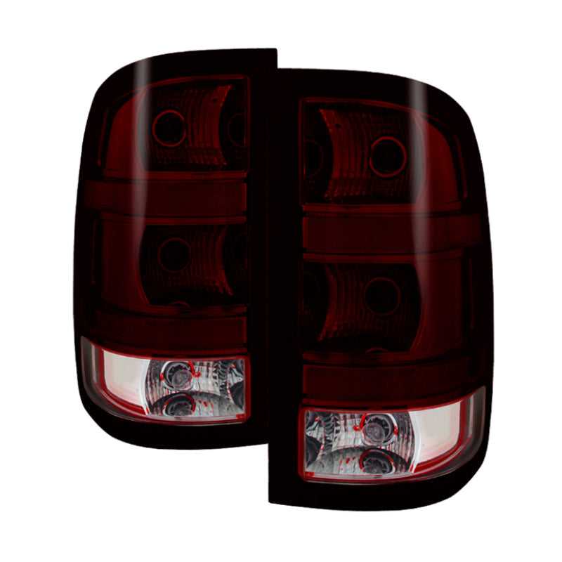 Spyder, 9032011 Xtune GMC Sierra 2007-2013 Feu arrière OEM rouge fumé ALT-JH-GS07-OE-RSM