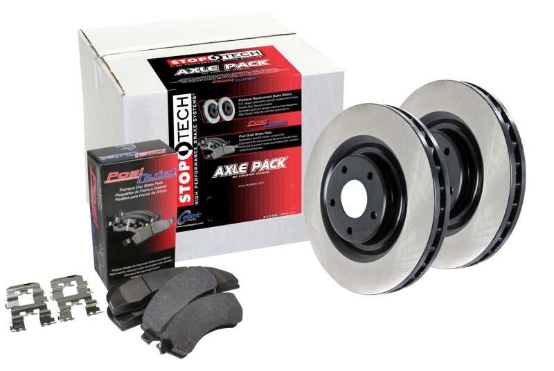 Stoptech, 906.4001 Centric OE Coated Front & Rear Brake Kit (4 Wheel)